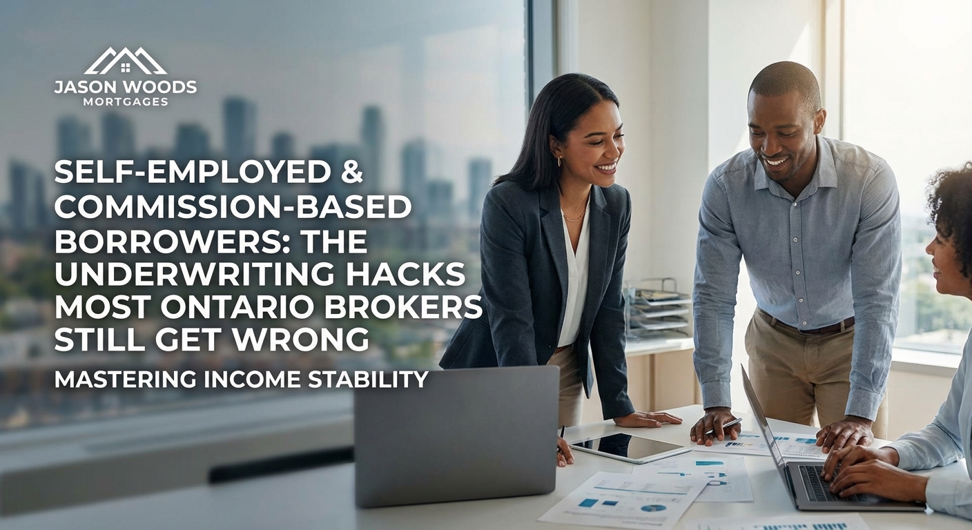 Self-Employed & Commission-Based Borrowers: The Underwriting Hacks Most Ontario Brokers Still Get Wrong