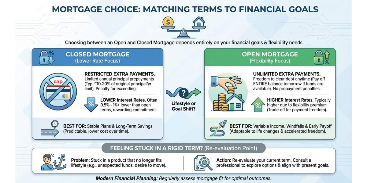 Open Mortgage vs. Closed Mortgage: Making the Right Choice