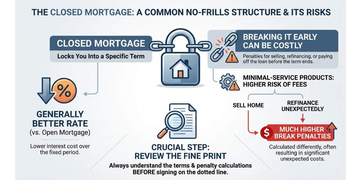 Comparing Standard vs. No-Frills Mortgages