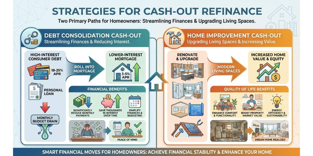 Top Reasons to Choose a Cash-Out Refinance: Debt Consolidation and Home Improvements