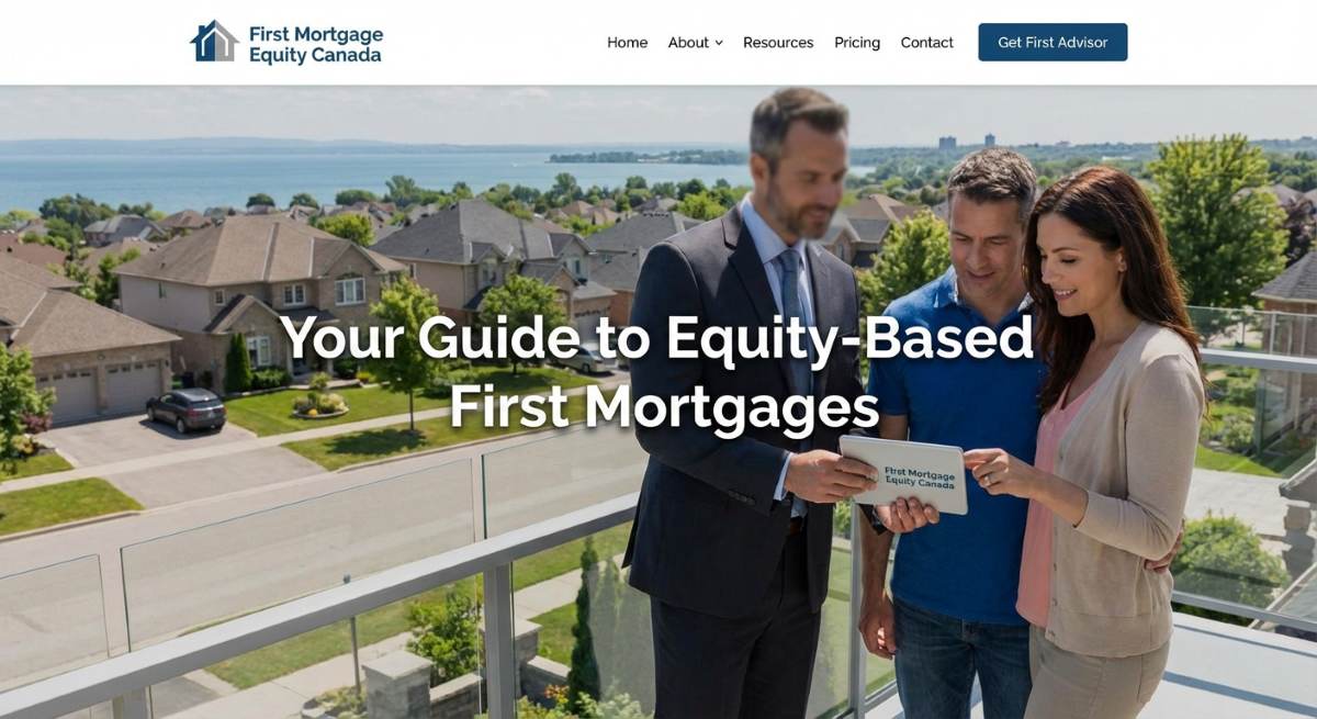 First Mortgage Equity Canada: Your Guide to Equity-Based First Mortgages