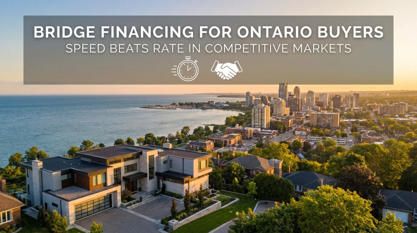 Bridge Financing for Ontario Buyers: When Speed Beats Rate in Competitive Markets