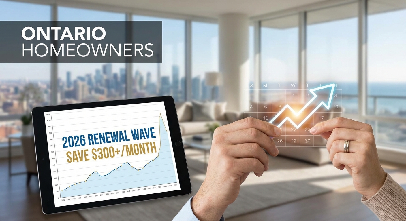 2026 Renewal Wave: Why 30% of Ontario Homeowners Could Save $300+/Month by Switching Early (And How to Time It)